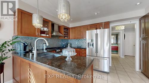 1 Nieuwendyk Street, Whitby, ON - Indoor Photo Showing Kitchen With Double Sink