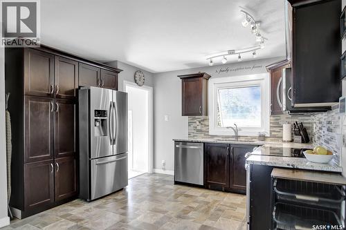 5513 4Th Avenue, Regina, SK - Indoor Photo Showing Kitchen With Stainless Steel Kitchen