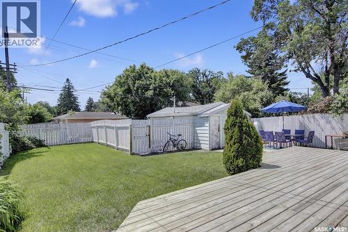 5513 4Th Avenue, Regina, SK - Outdoor With Deck Patio Veranda
