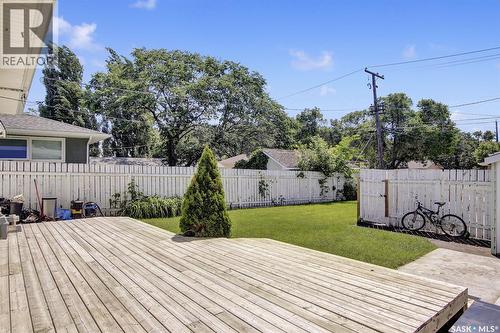 5513 4Th Avenue, Regina, SK - Outdoor With Deck Patio Veranda