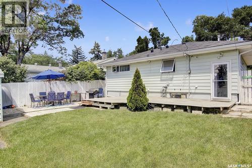 5513 4Th Avenue, Regina, SK - Outdoor With Deck Patio Veranda
