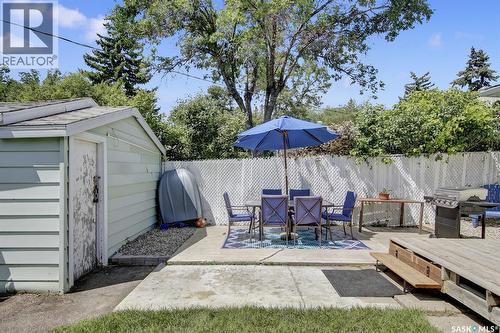 5513 4Th Avenue, Regina, SK - Outdoor With Deck Patio Veranda