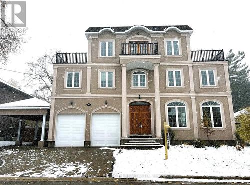 16 Gray Lane, Barrie, ON - Outdoor With Balcony With Facade