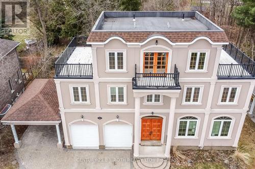 16 Gray Lane, Barrie, ON - Outdoor With Balcony With Facade