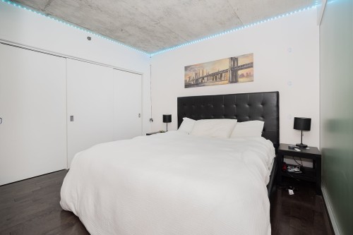 Primary bedroom - 301-185 Rue Du Séminaire, Montréal (Le Sud-Ouest), QC - Indoor Photo Showing Bedroom