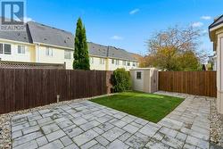 Sharp stonework in rear yard - 