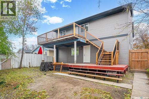 161 Rita Crescent, Saskatoon, SK - Outdoor With Deck Patio Veranda