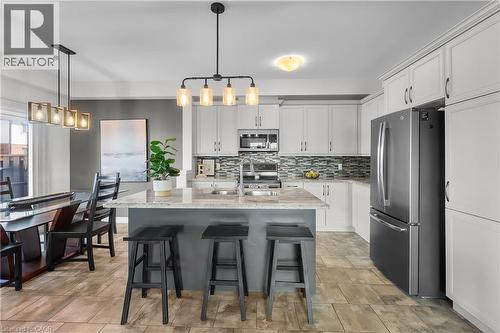 79 Severino Circle Unit# 50, West Lincoln, ON - Indoor Photo Showing Kitchen With Upgraded Kitchen