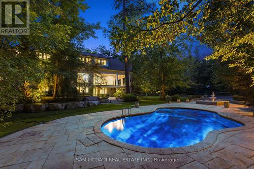 2025 Heartwood Court, Mississauga, ON - Outdoor With In Ground Pool With Backyard