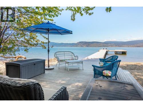 5308 Lakeshore Road, Kelowna, BC - Outdoor With Body Of Water With Deck Patio Veranda