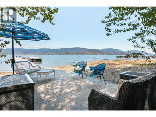 5308 Lakeshore Road, Kelowna, BC - Outdoor With Body Of Water With Deck Patio Veranda With View