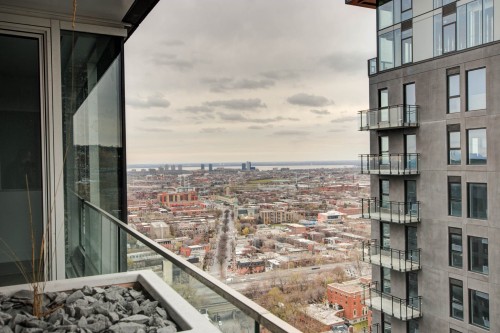 View - 2903-2320 Rue Tupper, Montréal (Ville-Marie), QC - Outdoor With Exterior