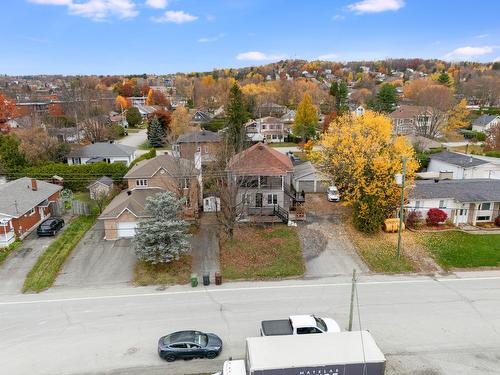 Aerial photo - 1109  - 1115 Rue Deschaillons, Sherbrooke (Fleurimont), QC - Outdoor With View