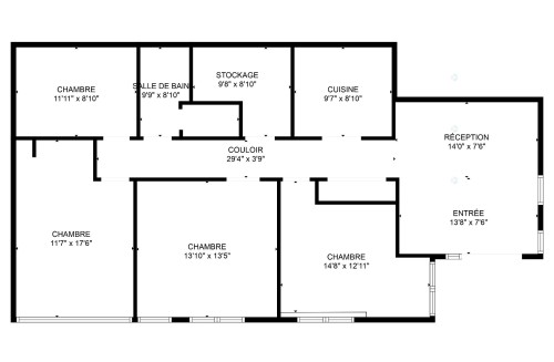 Plan (croquis) - 4288 Rue Notre-Dame O., Montréal (Le Sud-Ouest), QC - Other