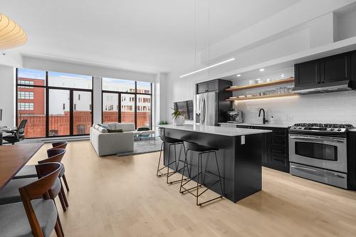 Vue d'ensemble - 403-1655 Rue St-Patrick, Montréal (Le Sud-Ouest), QC - Indoor Photo Showing Kitchen With Upgraded Kitchen