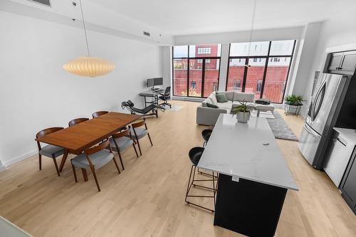 Vue d'ensemble - 403-1655 Rue St-Patrick, Montréal (Le Sud-Ouest), QC - Indoor Photo Showing Dining Room
