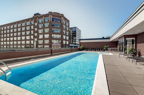 Piscine - 403-1655 Rue St-Patrick, Montréal (Le Sud-Ouest), QC - Outdoor With In Ground Pool