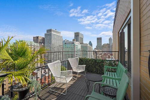 Balcony - 1203-3445 Rue Drummond, Montréal (Ville-Marie), QC 