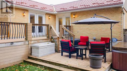 202 St. David Street, West Perth (Mitchell), ON - Outdoor With Deck Patio Veranda With Exterior