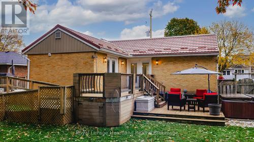 202 St. David Street, West Perth (Mitchell), ON - Outdoor With Deck Patio Veranda With Exterior