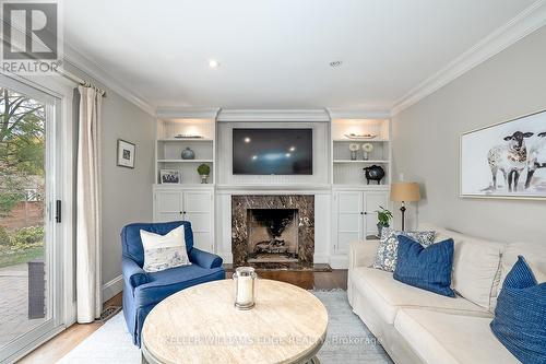 359 Camelot Court, Burlington, ON - Indoor Photo Showing Living Room With Fireplace