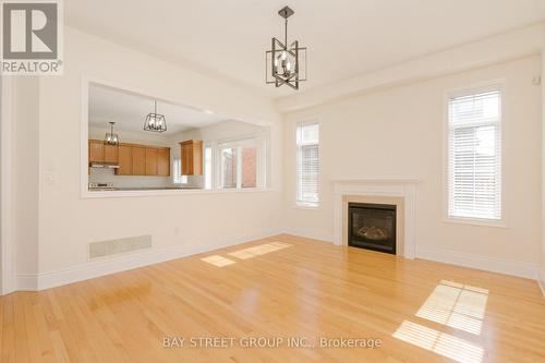 3127 Streamwood Pass, Oakville, ON - Indoor Photo Showing Living Room With Fireplace