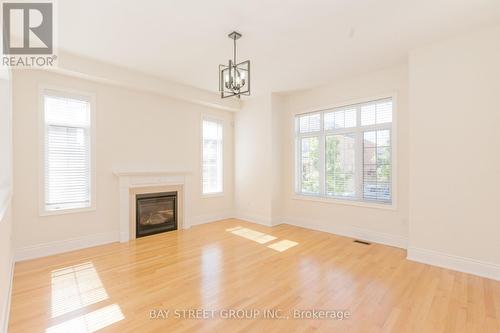 3127 Streamwood Pass, Oakville, ON - Indoor Photo Showing Living Room With Fireplace