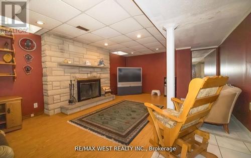 52 Amantine Crescent, Brampton, ON - Indoor With Fireplace