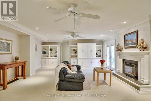 456 Mooney Crescent, Orillia, ON - Indoor With Fireplace