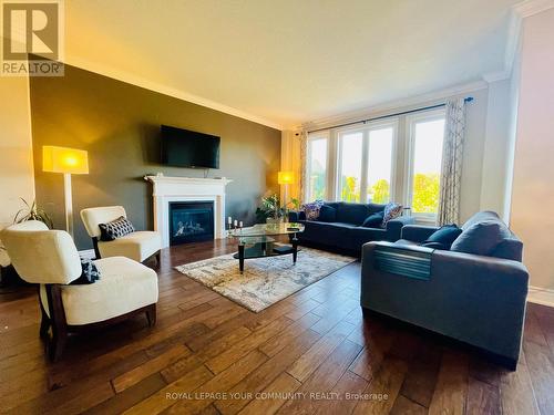 (Upper) - 996 Booth Avenue, Innisfil, ON - Indoor Photo Showing Living Room With Fireplace