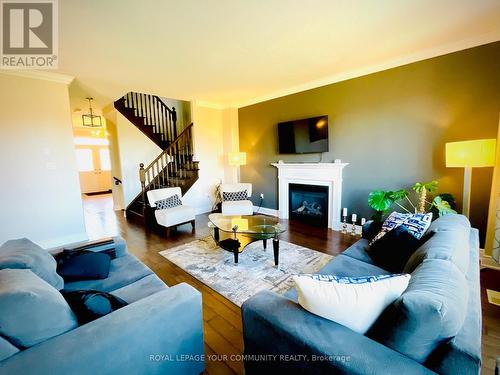 (Upper) - 996 Booth Avenue, Innisfil, ON - Indoor Photo Showing Living Room With Fireplace