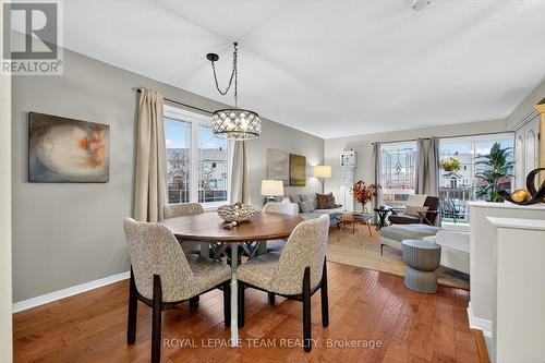 Engineered HDW floors in the main living space. - 548 Lakeridge Drive Ne, Ottawa, ON - Indoor Photo Showing Dining Room
