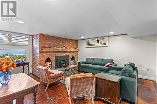 24 Oliver Crescent, Collingwood, ON - Indoor With Fireplace