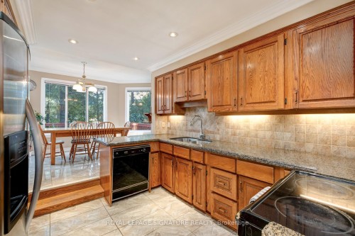 4 Ruth Court, Whitchurch-Stouffville, ON - Indoor Photo Showing Kitchen With Double Sink