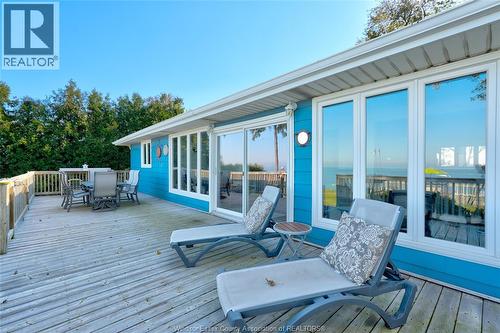 423 Charron Beach, Lakeshore, ON - Outdoor With Deck Patio Veranda With Exterior
