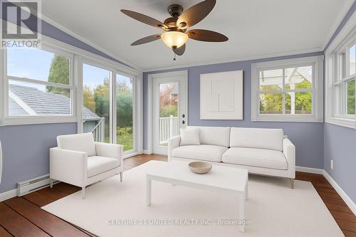 Virtually staged - 16 Locust Street, Welland (Prince Charles), ON - Indoor Photo Showing Living Room