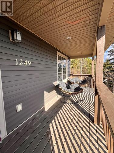 1249 Smith Sound Road, White Rock, NL - Outdoor With Deck Patio Veranda With Exterior