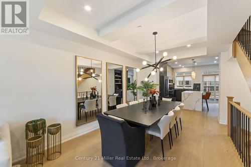 Model home shown. Upgrades at extra cost. - 30 - 280 Melody Common, Oakville (Ro River Oaks), ON - Indoor Photo Showing Dining Room
