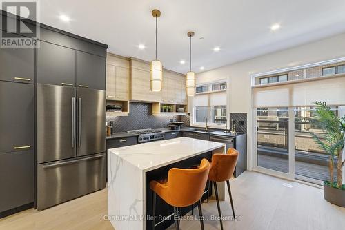 Model home shown. Upgrades at extra cost. - 30 - 280 Melody Common, Oakville (Ro River Oaks), ON - Indoor Photo Showing Kitchen With Upgraded Kitchen