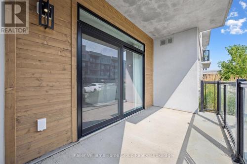 102 - 99A Farley Road, Centre Wellington (Fergus), ON - Outdoor With Balcony With Exterior