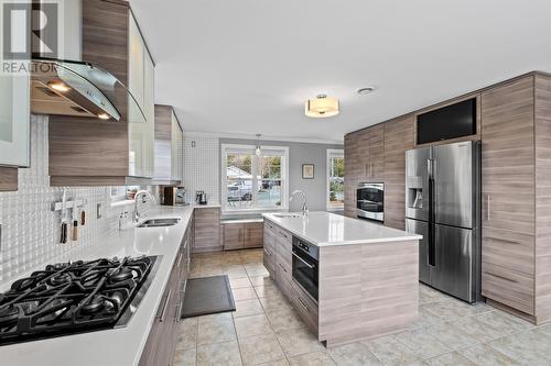 35 Groves Road, St. John'S, NL - Indoor Photo Showing Kitchen With Double Sink With Upgraded Kitchen