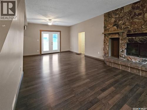 304 Eberts Street, Indian Head, SK - Indoor Photo Showing Living Room With Fireplace
