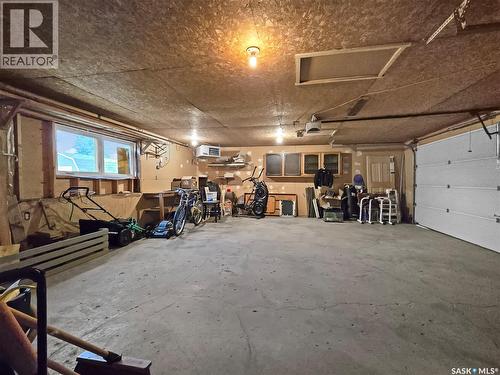 304 Eberts Street, Indian Head, SK - Indoor Photo Showing Garage