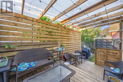 163 Britannia Avenue, Hamilton, ON - Outdoor With Deck Patio Veranda