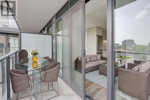 Virtually Staged - 401 - 3009 Novar Road, Mississauga, ON -  With Balcony With Exterior