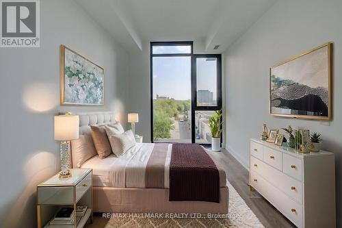 Virtually Staged - 401 - 3009 Novar Road, Mississauga, ON - Indoor Photo Showing Bedroom