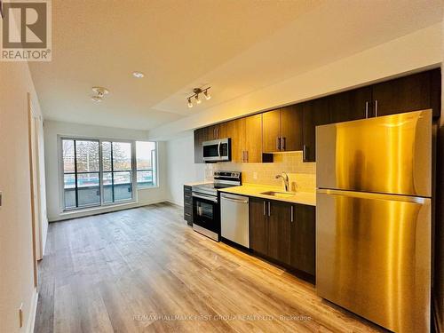 204 - 1480 Bayly Street, Pickering, ON - Indoor Photo Showing Kitchen With Stainless Steel Kitchen