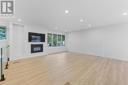 1856 Playfair Drive, Ottawa, ON - Indoor With Fireplace