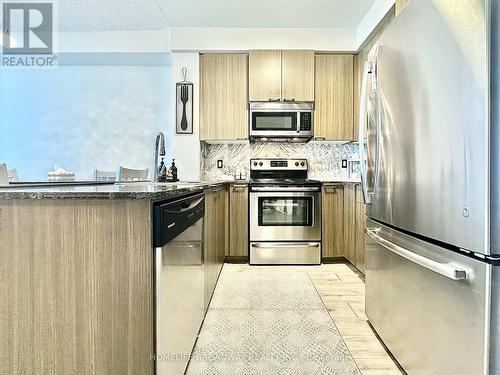 1604 - 1328 Birchmount Road, Toronto, ON - Indoor Photo Showing Kitchen With Stainless Steel Kitchen