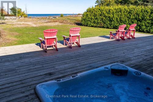 35 St. Clair Street, Collingwood, ON - Outdoor With Body Of Water With Deck Patio Veranda